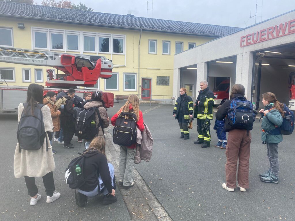 Besuch der Freiwilligen Feuerwehr in Geisweid